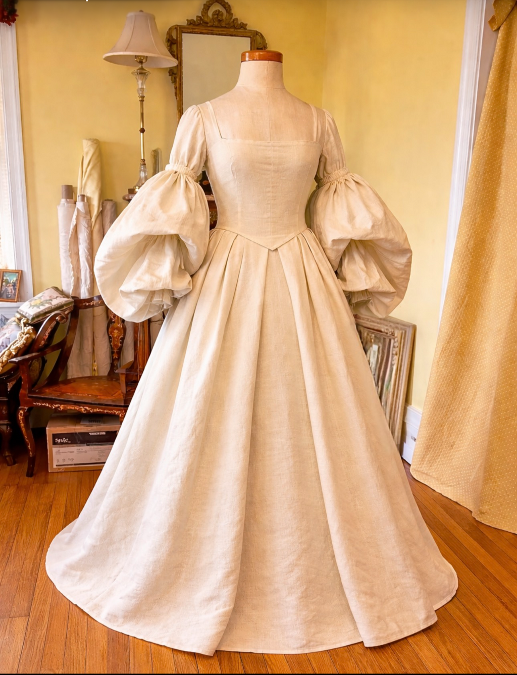 Custom Tudor Style Gown