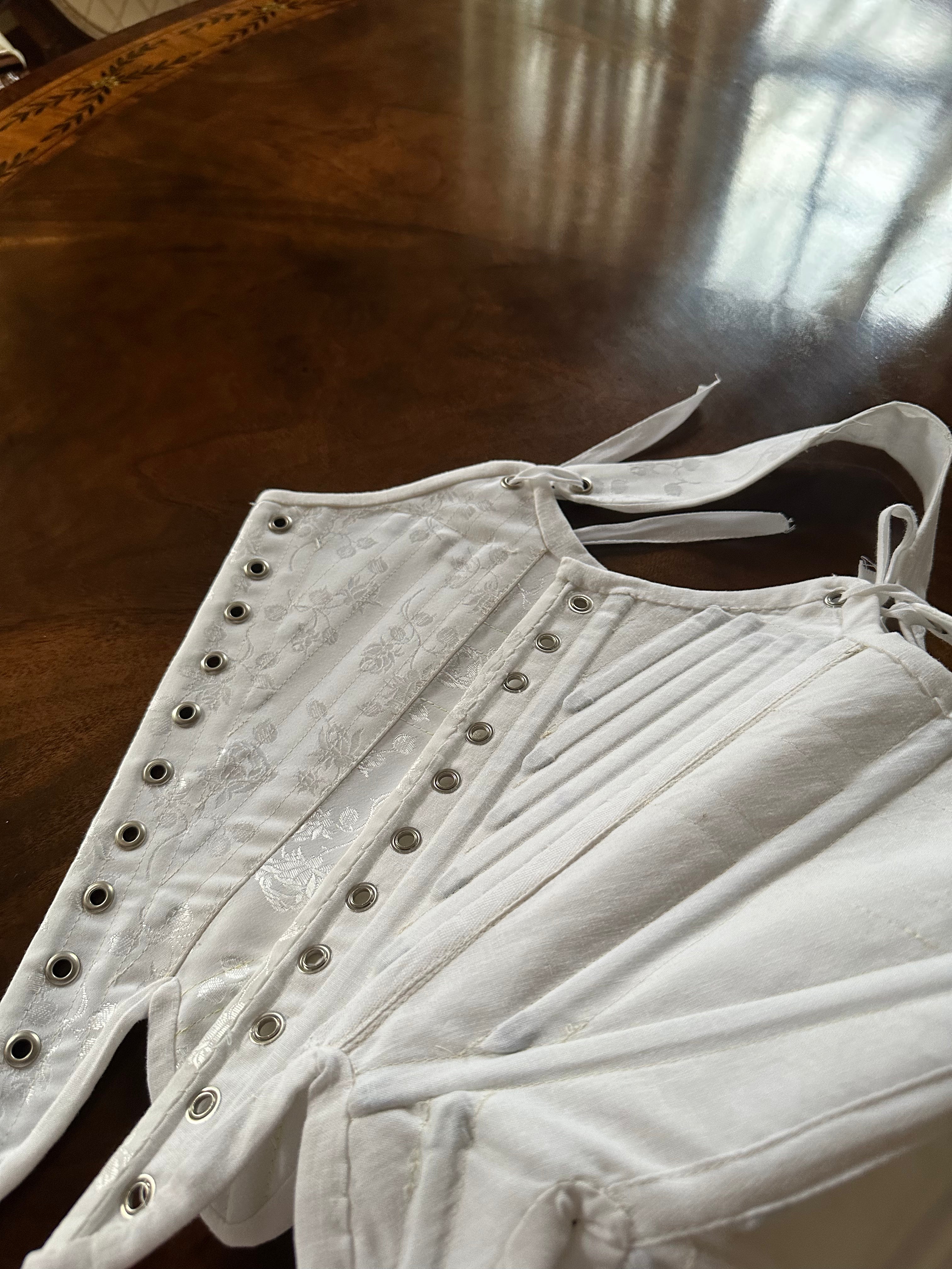 Light weight Stays Coutil and Linen