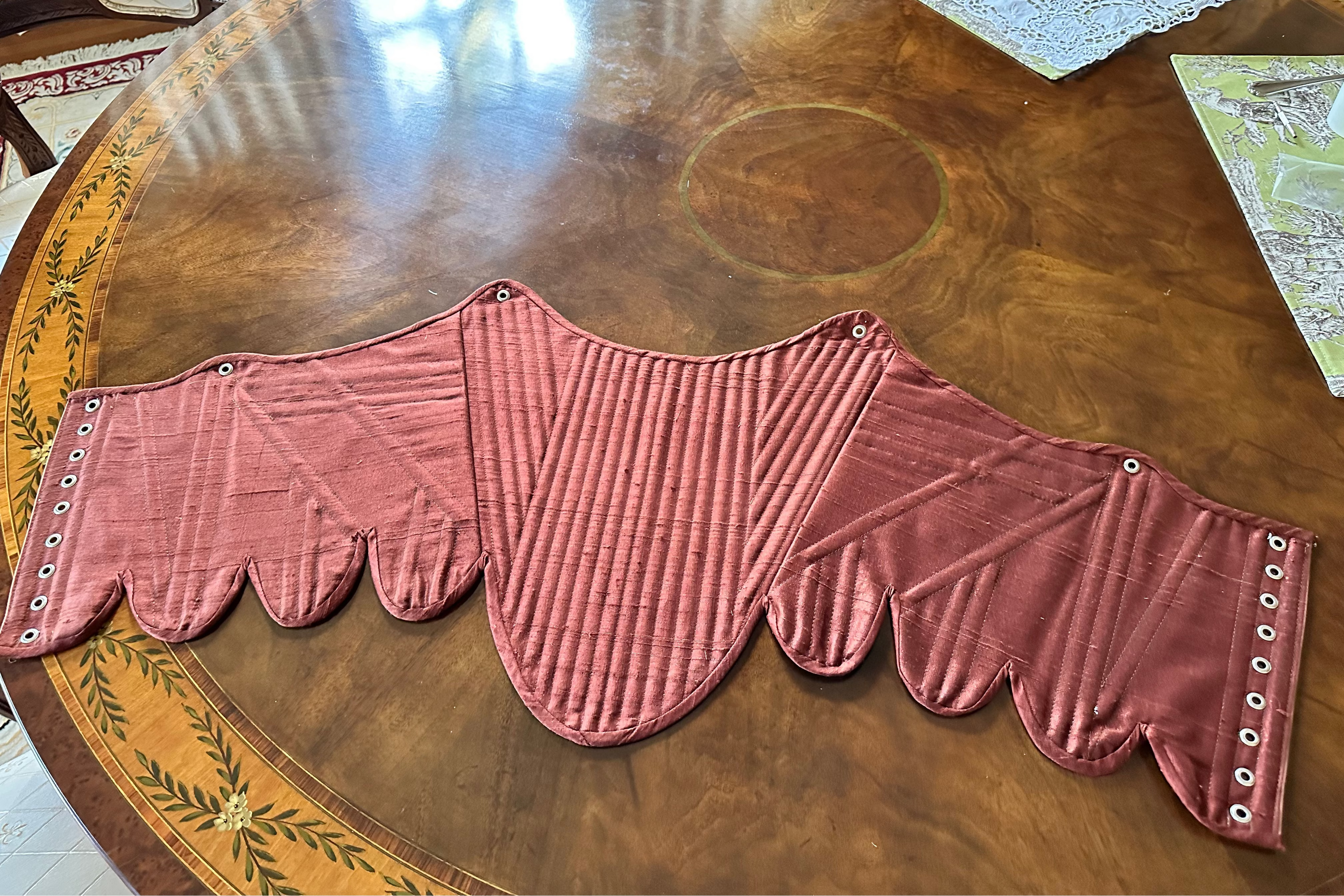 Steel Boned Silk Stays- ALL COLORS