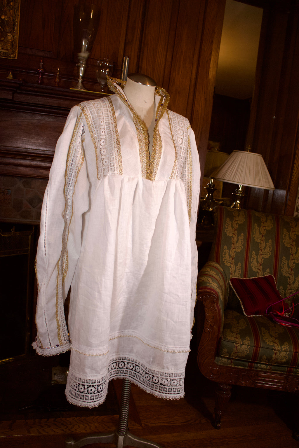 Royal Chemise Linen Unisex Black