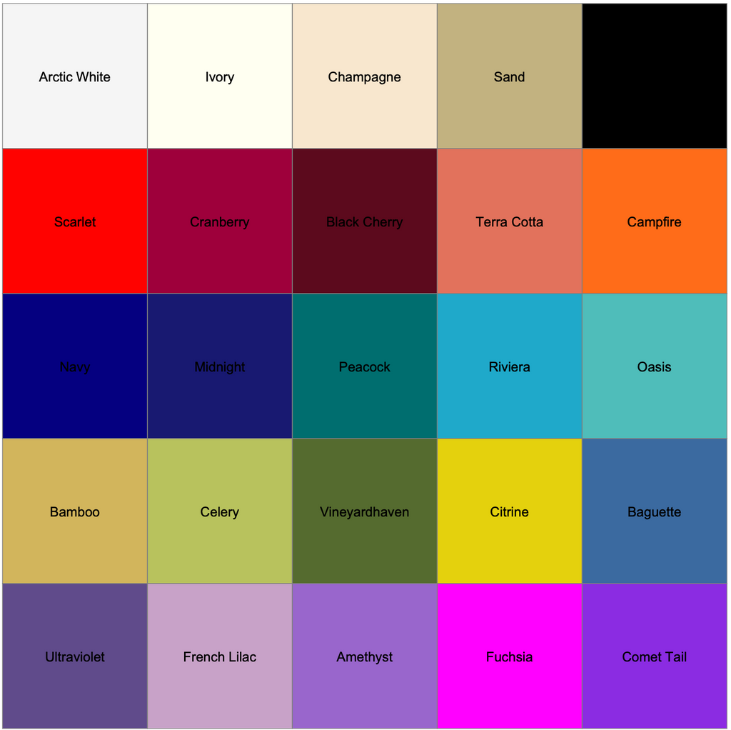 Steel Boned Silk Stays- ALL COLORS